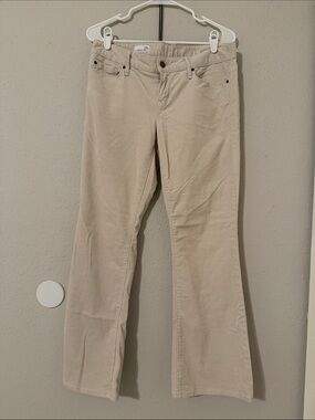 GAP Beige Corduroy Boot-Cut Jeans